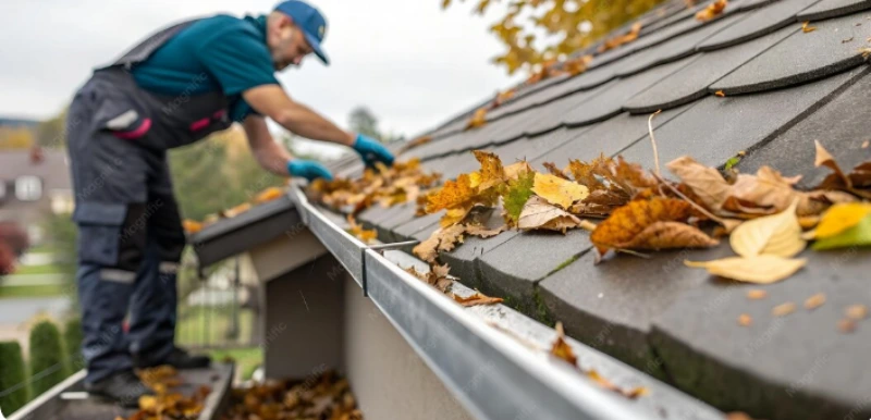 Storm response gutter cleaning service in Roseville, CA